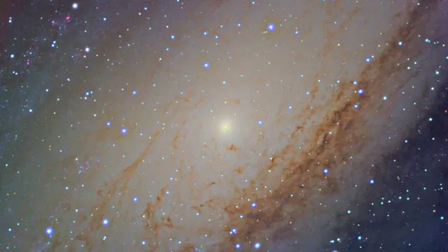 La galaxia de Andrómeda (M31) fotografiada por Emilio Hidalgo
